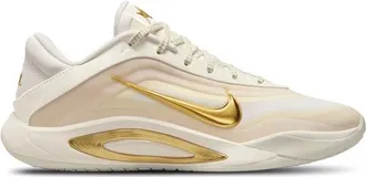 Nike Mens Aja Wilson AOne - Basketball Shoes Metallic Gold/Sail/Sail Size 10.0