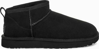 UGG Womens Classic Ultra Mini Boot In Black