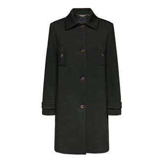 Elena Miro Mujer, Abrigos, Negro, Talla: 7XL