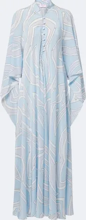 Pucci Caft&aacute;n Labirinto de crep&eacute; de china de seda