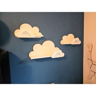 OEM Estanter&iacute;as De Nubes Moli Con Delfines
