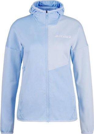 ADIDAS TERREX Xploric Light Fleece Hooded Jacket Fleecejacke f&uuml;r Damen | blau