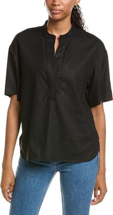 Vince Linen-Blend Top
