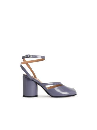 Maison Margiela Tabi Purple Lear Sandals