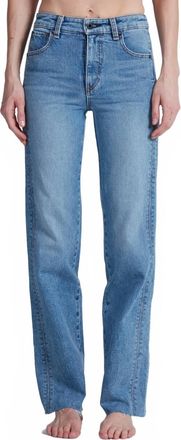 ASKK NY Edge Straight Leg Jean In Blondie