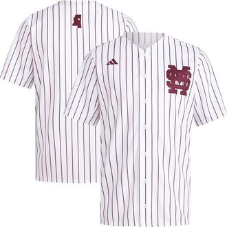 adidas Mens adidas White Mississippi State Bulldogs Replica Baseball Jersey at Nordstrom, Size Xx-Large