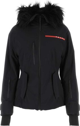 Prada Black Re-Nylon ski jacket