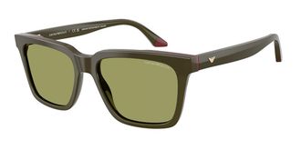 Emporio Armani EA4260 63162A Mens Sunglasses Green Size 55