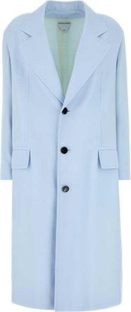 Bottega Veneta Pastel Blue Viscose Blend Coat