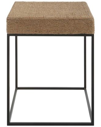 Uttermost Laramie Rustic Rope Accent Table