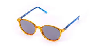 Saraghina EVE 506LTPG Womens Sunglasses Orange Size 42
