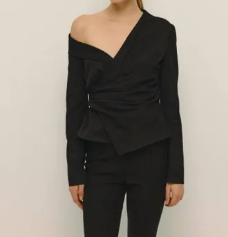 Elodie Womens Mercer Top In Black