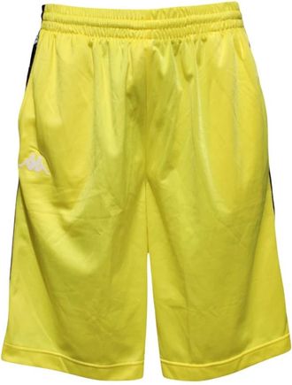 Kappa Trainingsshorts - Heren - Korte sportbroeken - Geel - L - Fitness