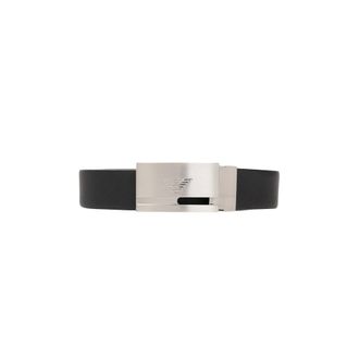 Emporio Armani Belts, male, Black, Size: ONE SIZE Reversible belt with interchangeable buckles