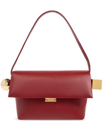 Jacquemus Le Bisou Rond Carre vierkante schoudertas - Rood
