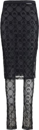 Marine Serre Recycled Polyamide Midi Womens Skirt