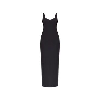 Bond-Eye Lucia Maxi Jurk - Dames - Maxi kleedjes - Zwart - M/L - Nylon - Kleedjes