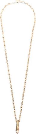 Raquel Diniz Ketting met Kristaldecoratie - Dames - Kettingen - Geel - ONE Size - Accessoires