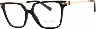 Tiffany & Co. Ladies Black Rectangular Eyeglass Frames 0TF2234B