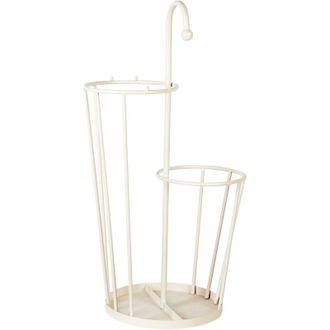 Beliani Beliani - Parag&uuml;ero Pasillo Entrada Sal&oacute;n De Metal Beige Claro Chambord