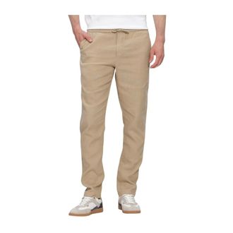 Tommy Hilfiger Harlem Tapered Leg Linen Blend Chinos - Heren - Broeken - Beige - Maat: W33 L34 Linnen
