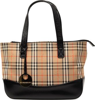 Burberry Pre-owned Pre-owned Burberry Haymarket Check Canvas Tote 00A2FKU8JEGF6O7X 00A2FKU8JEGF6O7X