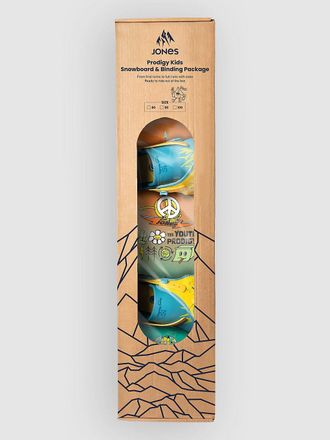 Jones Snowboards Prodigy Package 2027 Kids Snowboard patroon