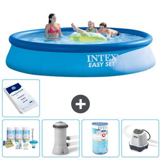 Intex Piscina Easy Set Redonda - 396x84 Cm - 7-piezas S40724