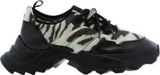 Roberto Cavalli Animal-Print Chunky Sneakers, Brand Size 41 (US Size 8)