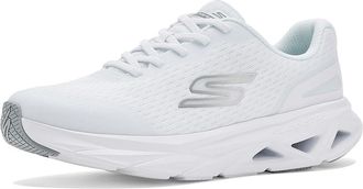 Skechers Glide Step Vortex Avalin Womens Shoes White/Gray : 7.5 B - Medium, Textile
