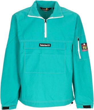 Timberland Threadable Windbreaker - Heren - Windbreakers - Blauw - XL - Polyester - Fitness