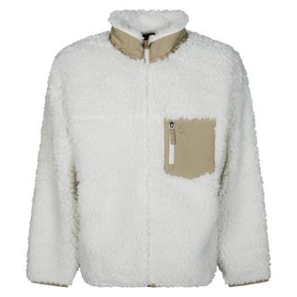 Polo Ralph Lauren Shaggy Hi Pile Full Zip - Heren - Fleece jassen - Wit - L - Polyester - Fitness