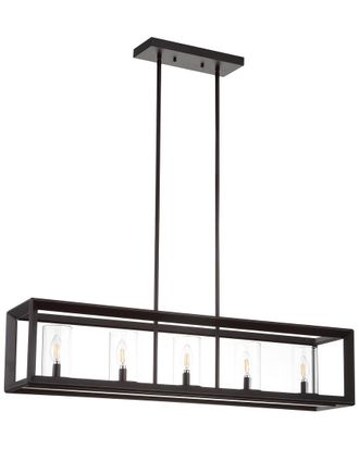 Jonathan Y Designs Jonathan Y Designs 5-Light Anna Bronze Pendant