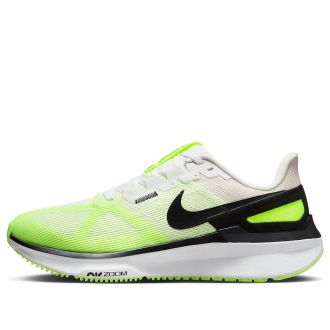 Nike Air Zoom Structure 25 Running Shoes White Volt DJ7883-100