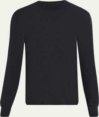 Tom Ford Mens Lyocell and Cotton Long-Sleeve T-Shirt