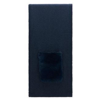 Moorer Scarfpocket - - Accessories - Donna - Blu - ONE SIZE
