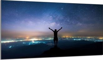 OEM Protector De Cristal Para Encimera 90x52 Estrellas