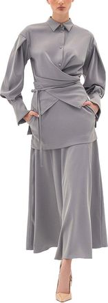 BGL Fashion 2pc Blouse & Skirt Set
