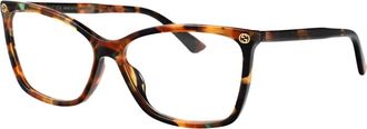 Gucci Optical Glasses - Dames - Brillen - Bruin - 56 MM - Accessoires