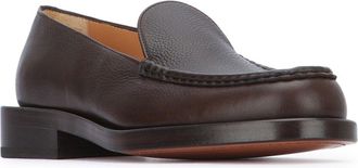 Jacquemus Mens Mocassins Loafer Brown Cow Leather