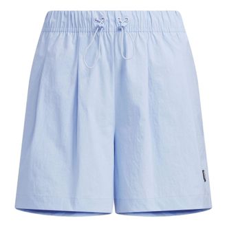 adidas (WMNS) aidads Graphic Woven Shorts Asia Sizing Teal HY2854