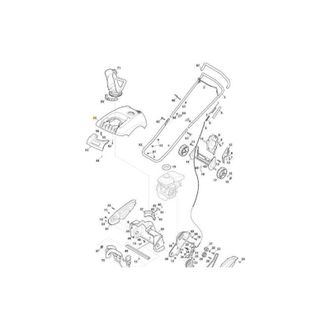 STIGA Sports Placa Trasera Stiga Original - 118820037/0