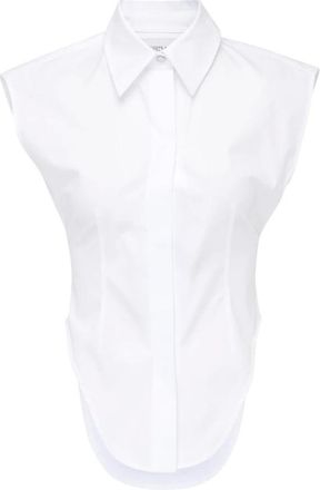 Sportmax Overhemden, Dames, Wit, S, Elegante Overhemd 12111032600-001