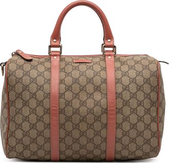 Gucci Tweedekans Medium GG Supreme Joy Boston Bag