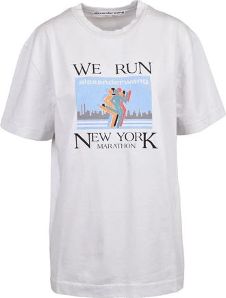 Alexander Wang Cotton T-shirt - Light Grey