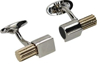 Ferragamo Gray Brass Mens Cuffling