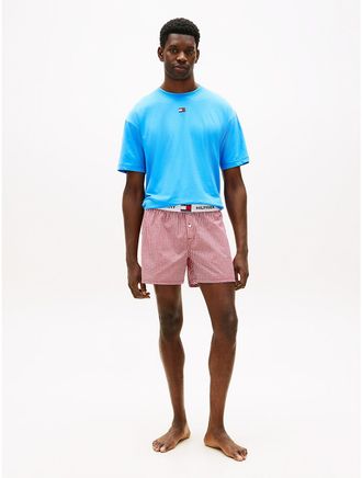 Tommy Hilfiger Mens T-Shirt & Woven Short Sleep Set - Multi - XL