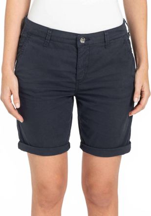Mac Jeans Chino Shorts In Dark Blue Ppt