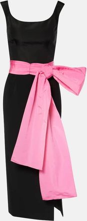 Carolina Herrera Sash midi dress