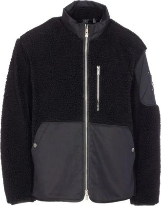 Moose Knuckles Zwarte Saglek Jas - Heren - Fleece jassen - Zwart - XL - Fitness